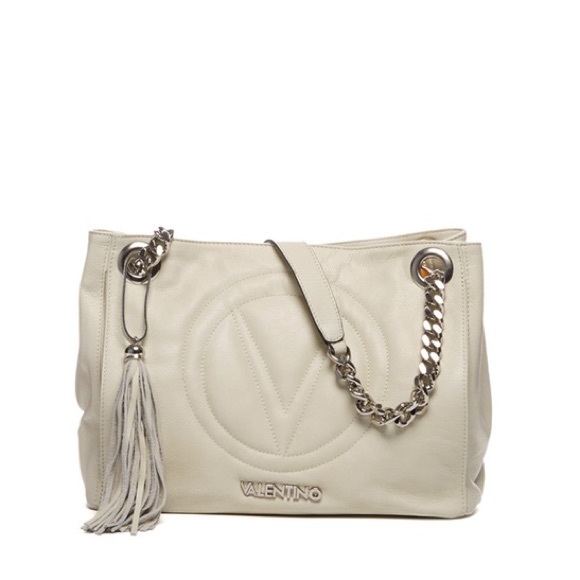 Valentino Handbags - Valentino by Mario Valentino Leather Shoulder Bag